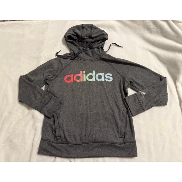 Juniors Adidas Hoodie Size Medium - Picture 1 of 4